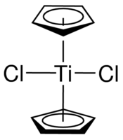 Bis(cyclopentadienyl)titanium dichloride Chemical Structure